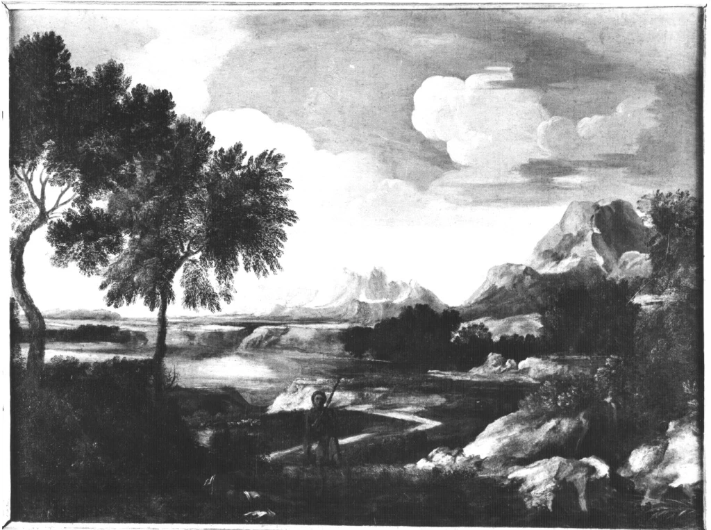 Paesaggio con cacciatore - Galleria Corsini, Roma